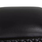 AndMakers Ottoman rectangulaire en similicuir
