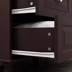 Armoire Famapy avec Miroir 3 Portes 5 Tiroirs Style Classique