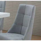 Kings Brand Furniture Chaises d'appoint de salle à manger/coin repas en vinyle Milan, lot de 2.