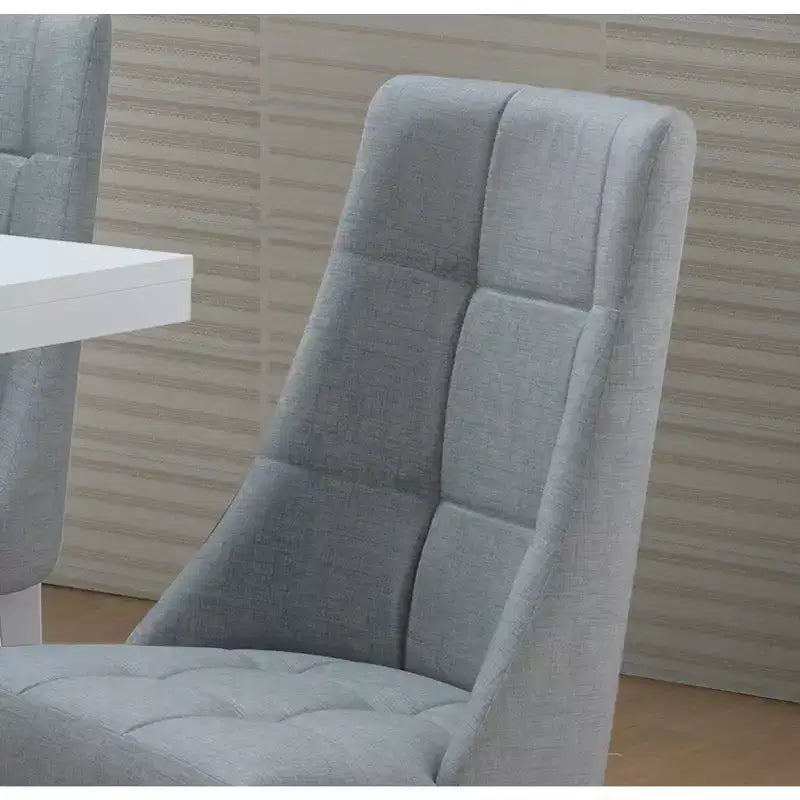 Kings Brand Furniture Chaises d'appoint de salle à manger/coin repas en vinyle Milan, lot de 2.