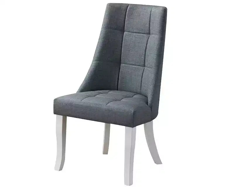 Kings Brand Furniture Chaises d'appoint de salle à manger/coin repas en vinyle Milan, lot de 2.