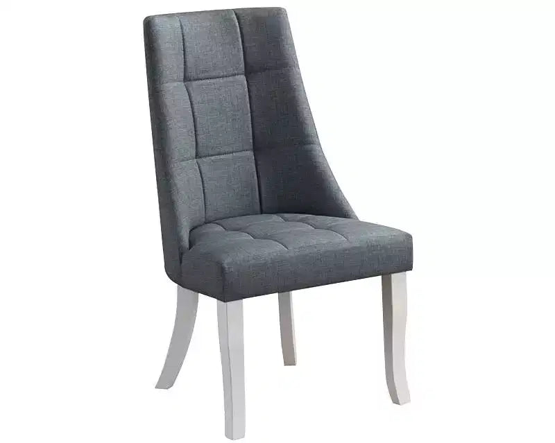 Kings Brand Furniture Chaises d'appoint de salle à manger/coin repas en vinyle Milan, lot de 2.