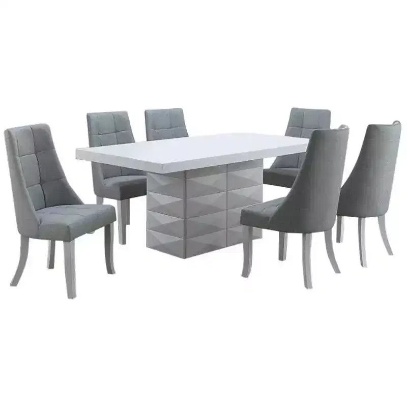 Kings Brand Furniture Chaises d'appoint de salle à manger/coin repas en vinyle Milan, lot de 2.