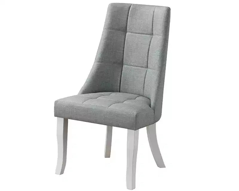 Kings Brand Furniture Chaises d'appoint de salle à manger/coin repas en vinyle Milan, lot de 2.