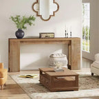 Tribesigns 70,9 pouces Console extra longue, Table d'appoint étroite pour canapé d'entrée de salon et couloir