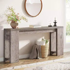 Tribesigns 70,9 pouces Console extra longue, Table d'appoint étroite pour canapé d'entrée de salon et couloir