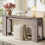 Tribesigns 70,9 pouces Console extra longue, Table d'appoint étroite pour canapé d'entrée de salon et couloir