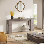 Tribesigns 70,9 pouces Console extra longue, Table d'appoint étroite pour canapé d'entrée de salon et couloir