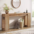 Tribesigns 70,9 pouces Console extra longue, Table d'appoint étroite pour canapé d'entrée de salon et couloir