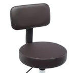 Tabouret de dessin Home Imports Emporium - Tabouret réglable pivotant en similicuir avec repose-pieds et dossier