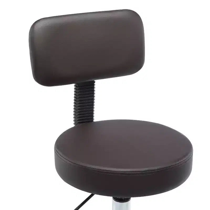 Tabouret de dessin Home Imports Emporium - Tabouret réglable pivotant en similicuir avec repose-pieds et dossier