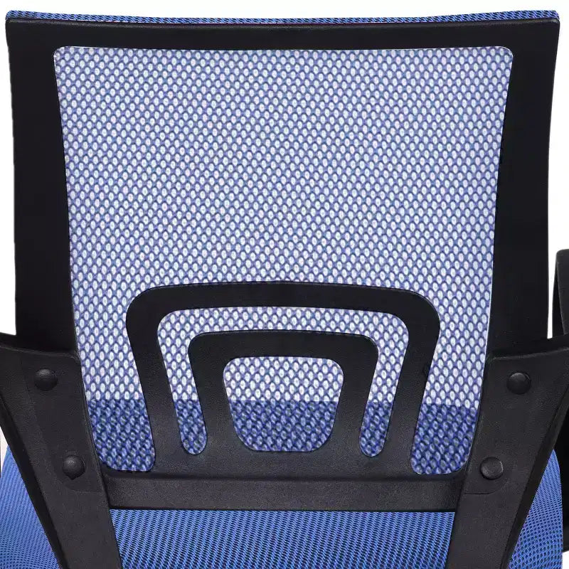 Chaise de bureau ergonomique mi-hauteur Home Imports Emporium avec accoudoirs, soutien lombaire et contrôle de l'inclinaison