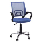 Chaise de bureau ergonomique mi-hauteur Home Imports Emporium avec accoudoirs, soutien lombaire et contrôle de l'inclinaison