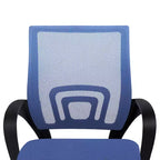 Chaise de bureau ergonomique mi-hauteur Home Imports Emporium avec accoudoirs, soutien lombaire et contrôle de l'inclinaison