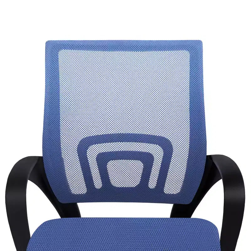 Chaise de bureau ergonomique mi-hauteur Home Imports Emporium avec accoudoirs, soutien lombaire et contrôle de l'inclinaison