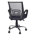 Chaise de bureau ergonomique mi-hauteur Home Imports Emporium avec accoudoirs, soutien lombaire et contrôle de l'inclinaison