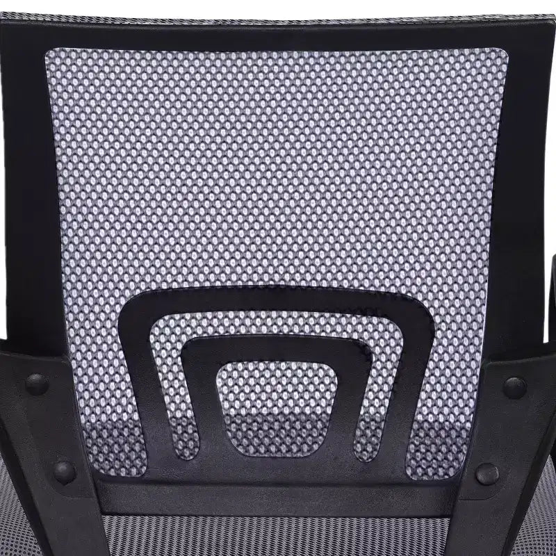 Chaise de bureau ergonomique mi-hauteur Home Imports Emporium avec accoudoirs, soutien lombaire et contrôle de l'inclinaison