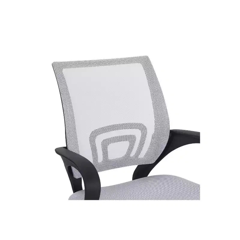 Chaise de bureau ergonomique mi-hauteur Home Imports Emporium avec accoudoirs, soutien lombaire et contrôle de l'inclinaison