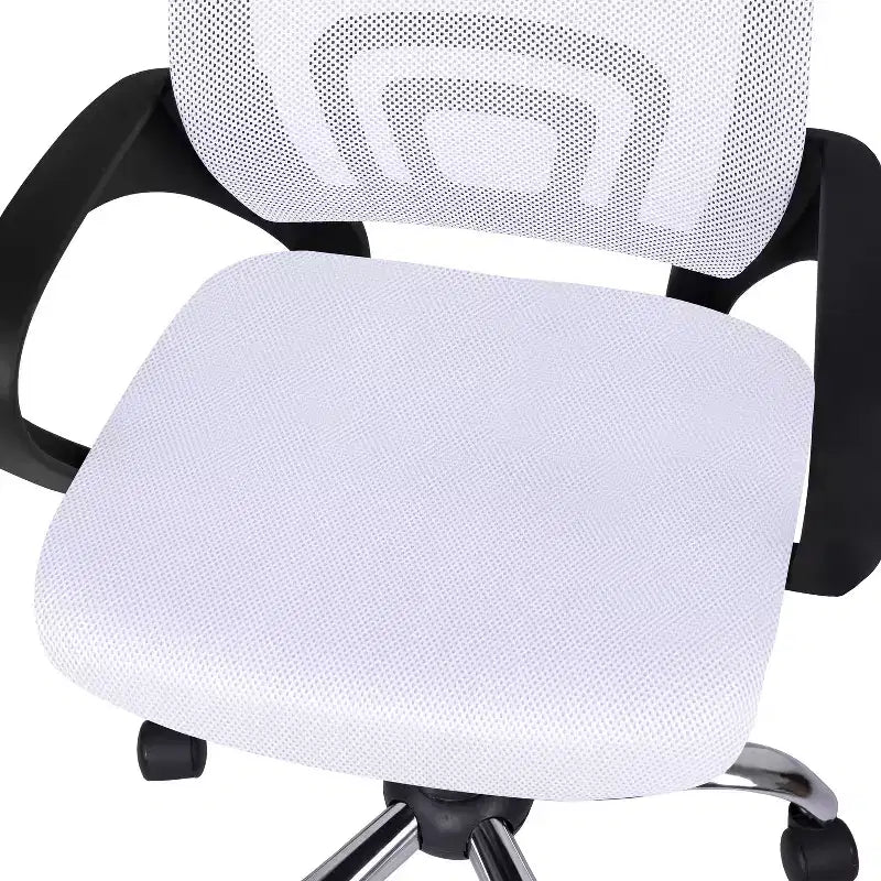 Chaise de bureau ergonomique mi-hauteur Home Imports Emporium avec accoudoirs, soutien lombaire et contrôle de l'inclinaison