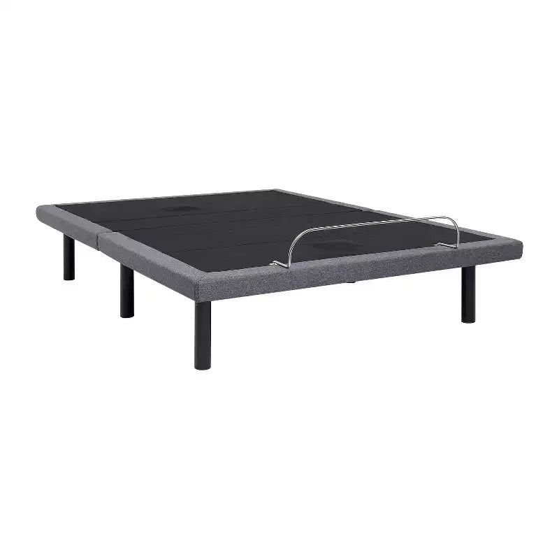 Base de lit réglable Home Imports Emporium avec massage, inclinaison de la tête et du pied de lit, télécommande sans fil