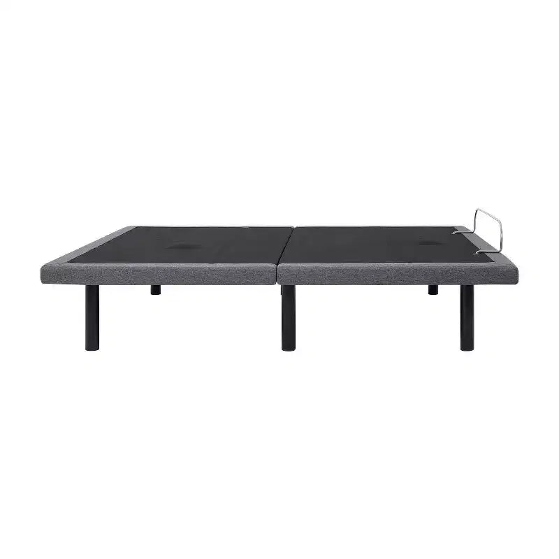 Base de lit réglable Home Imports Emporium avec massage, inclinaison de la tête et du pied de lit, télécommande sans fil
