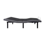 Base de lit réglable Home Imports Emporium avec massage, inclinaison de la tête et du pied de lit, télécommande sans fil