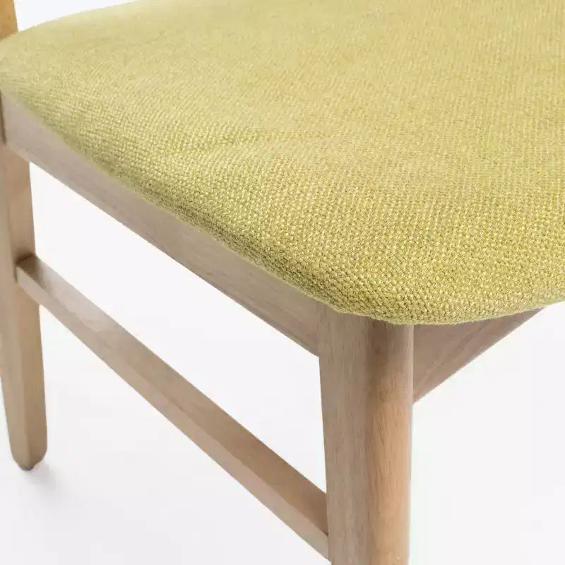 Ensemble de salle à manger 5 pièces GDFStudio Dimick Mid-Century Modern en tissu rembourré et bois