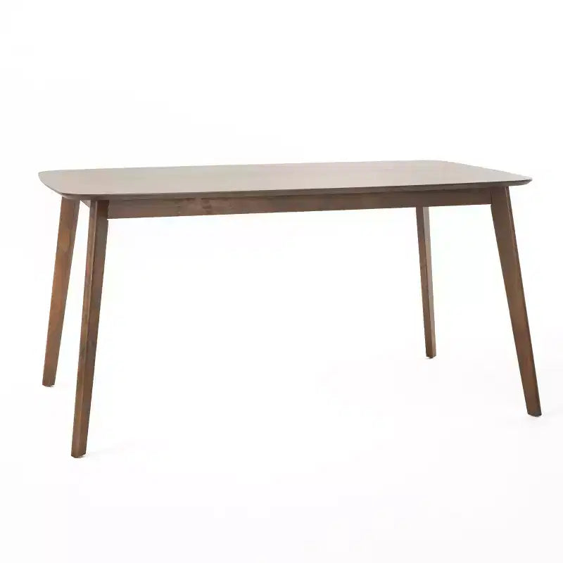 Ensemble de salle à manger 5 pièces GDFStudio Dimick Mid-Century Modern en tissu rembourré et bois