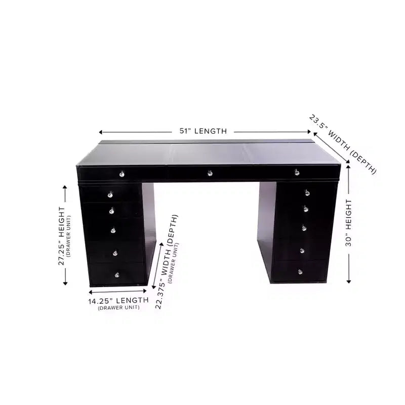 Ensemble Impressions Vanity SlayStation Plus 2.0 avec plateau et 5 blocs-tiroirs