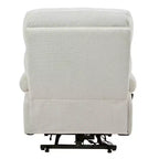 Fauteuil inclinable électrique surdimensionné, Fauteuil inclinable réglable pour personnes âgées, Fauteuil inclinable avec télécommande et poche latérale - ModernLuxe