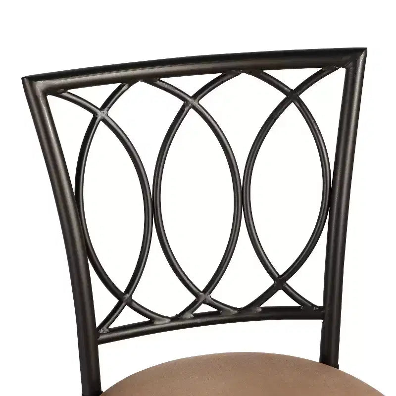 Tabourets de bar VECELO réglables en hauteur (lot de 2), tabourets de comptoir pivotants 24/29 po avec siège rembourré, chaises de bistrot/pub en acier