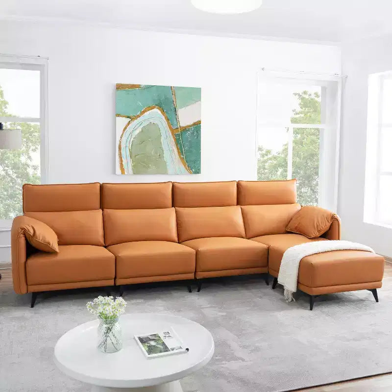 Home Imports Emporium Modular Sectional Sofa  Deep Seating, High Back, Pet-Friendly, Easy to Clean