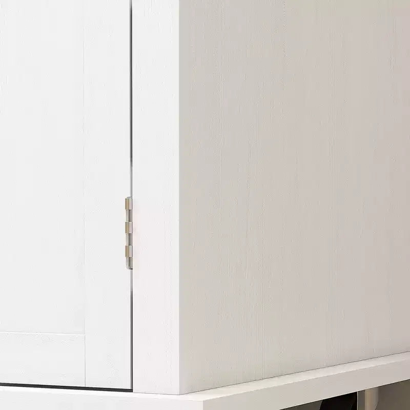 HOMCOM Îlot de cuisine sur roulettes, Chariot roulant avec plateau en bois de caoutchouc, Porte-épices, Porte-serviettes et Tiroirs pour Salle à manger