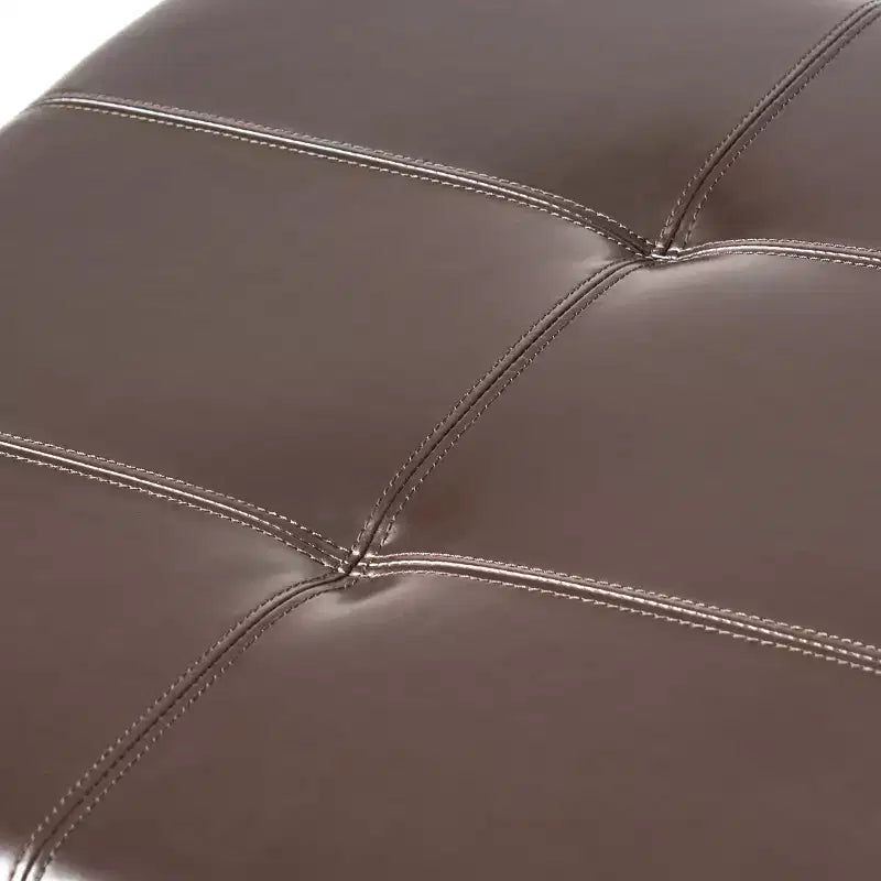 Christopher Knight Home Camilla Ottoman de rangement double en similicuir contemporain