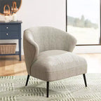 Fauteuil d'appoint rembourré DHP Alice