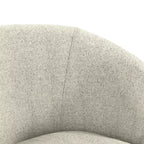Fauteuil d'appoint rembourré DHP Alice