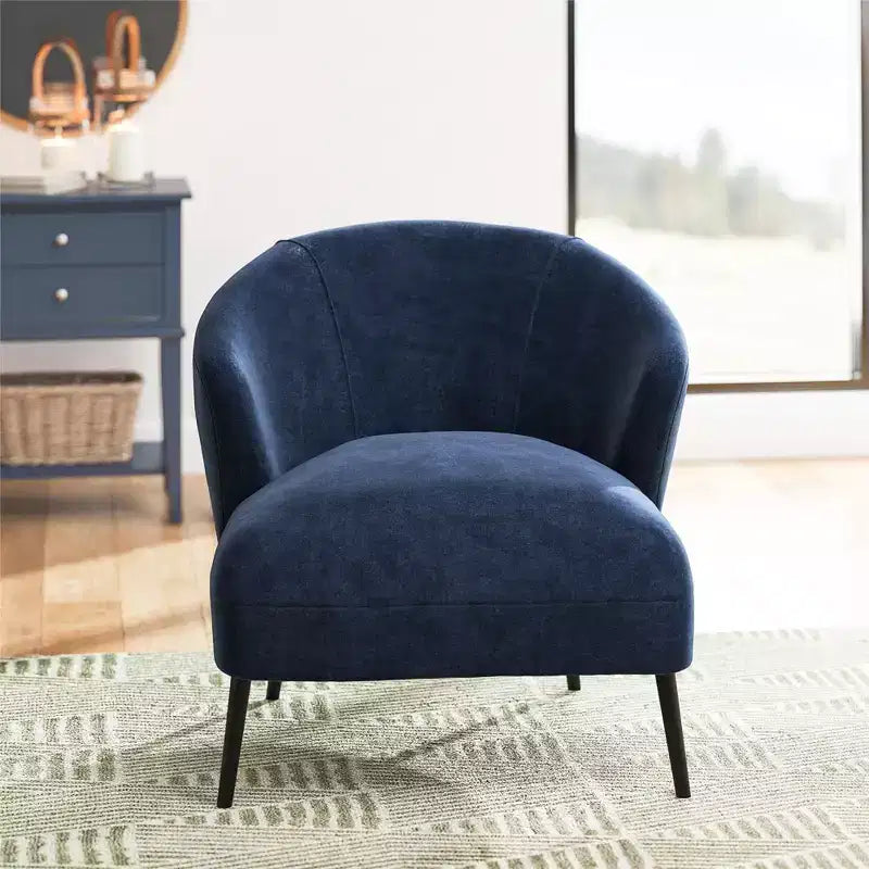 Fauteuil d'appoint rembourré DHP Alice