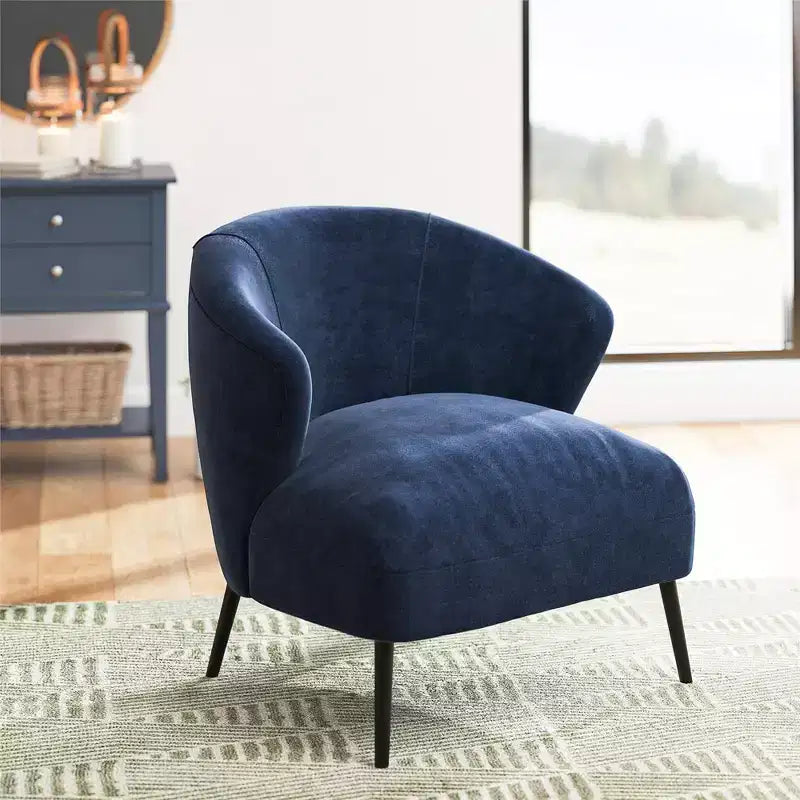 Fauteuil d'appoint rembourré DHP Alice