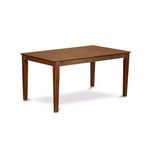 HomeStock Capri Ensemble de salle à manger avec table rectangulaire pour 4 personnes