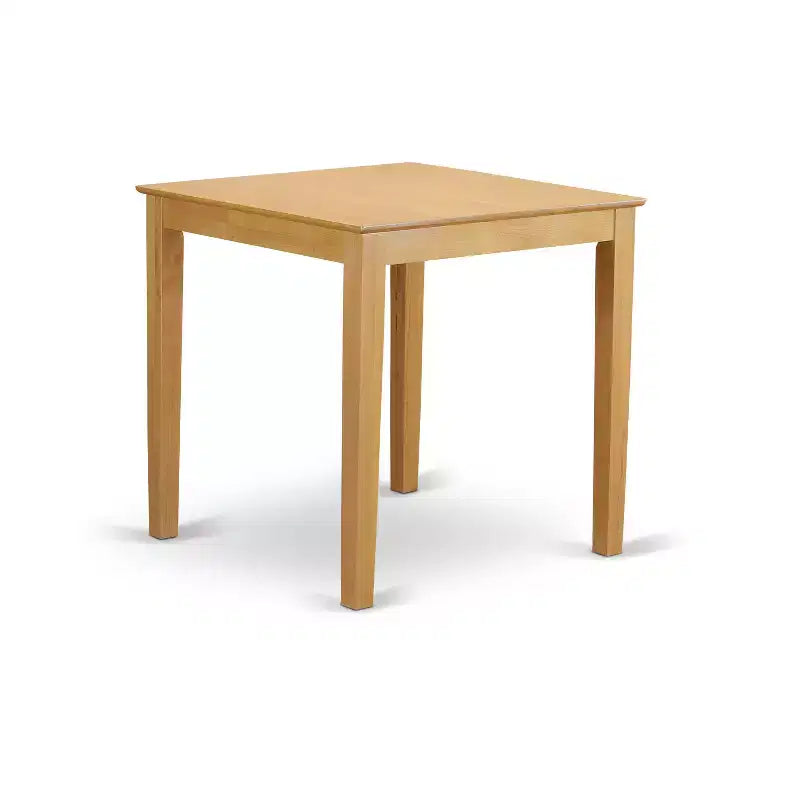Ensemble Table et Chaises de Bar Carrées en Bois Dur Asiatique