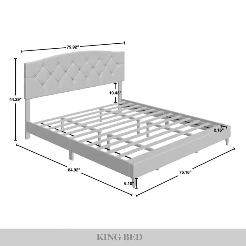 Lit plate-forme King Size ChaletPosh