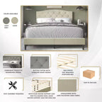 Lit plate-forme King Size ChaletPosh