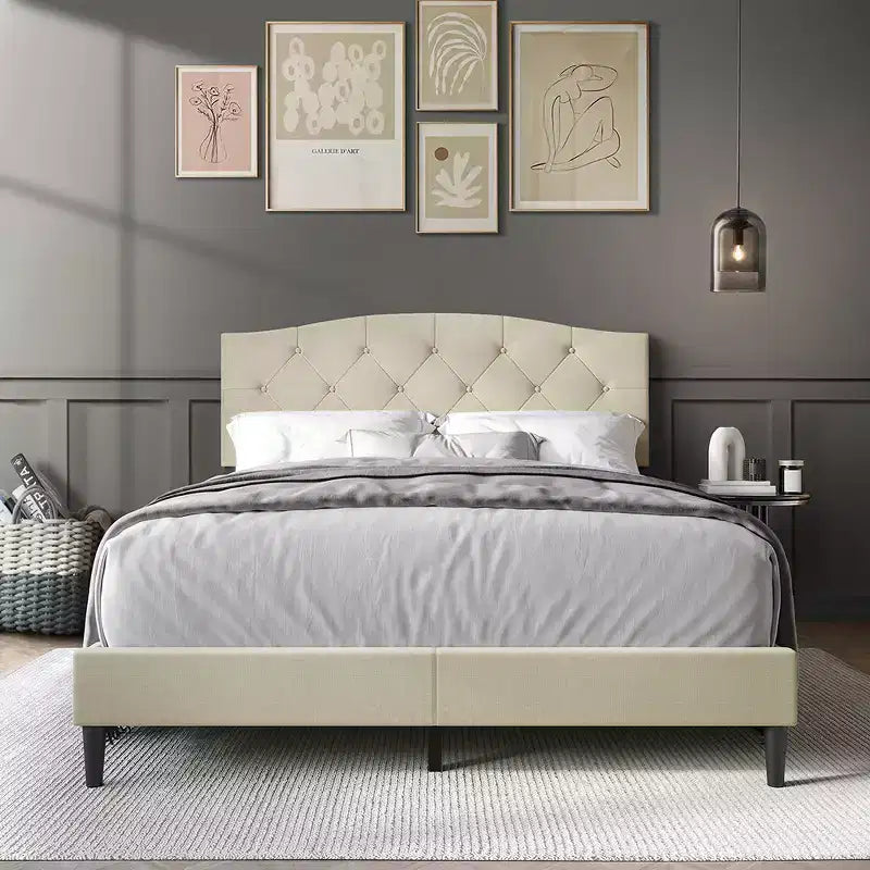 ChaletPosh King Size Platform Bed