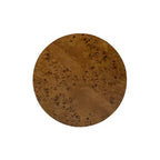 Table d'appoint pilier d'appoint Jennifer Taylor Home Nebula 29.5 en ronce de noyer marron moyen