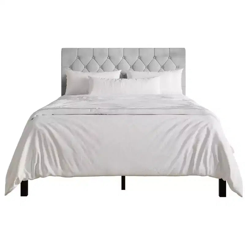 Lit capitonné simple ChaletPosh