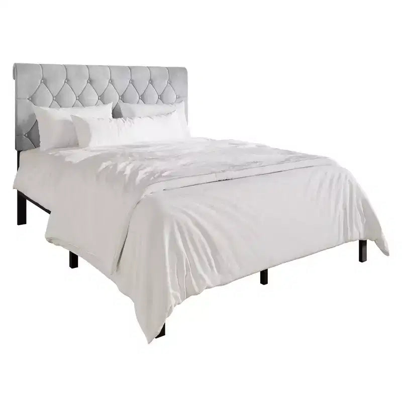 Lit capitonné simple ChaletPosh