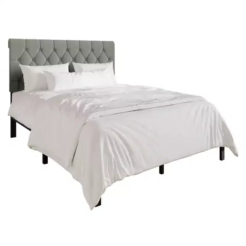 Lit capitonné simple ChaletPosh