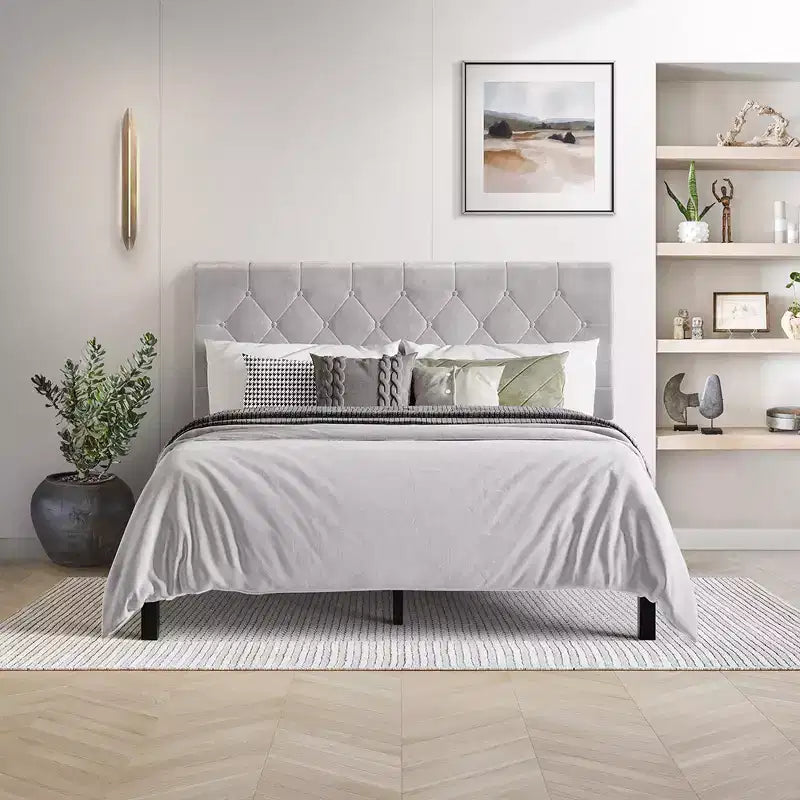 Lit capitonné simple ChaletPosh