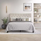 Lit capitonné simple ChaletPosh