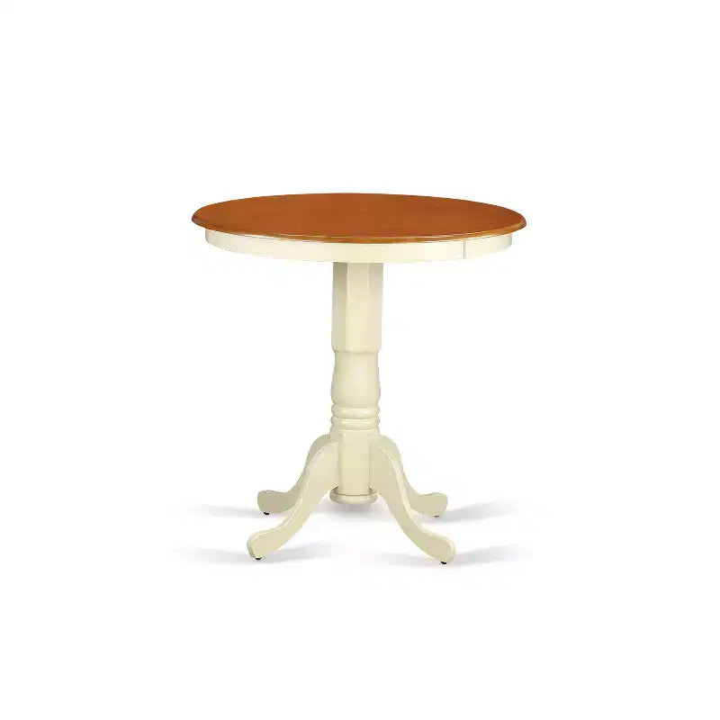Table ronde à hauteur de comptoir HomeStock